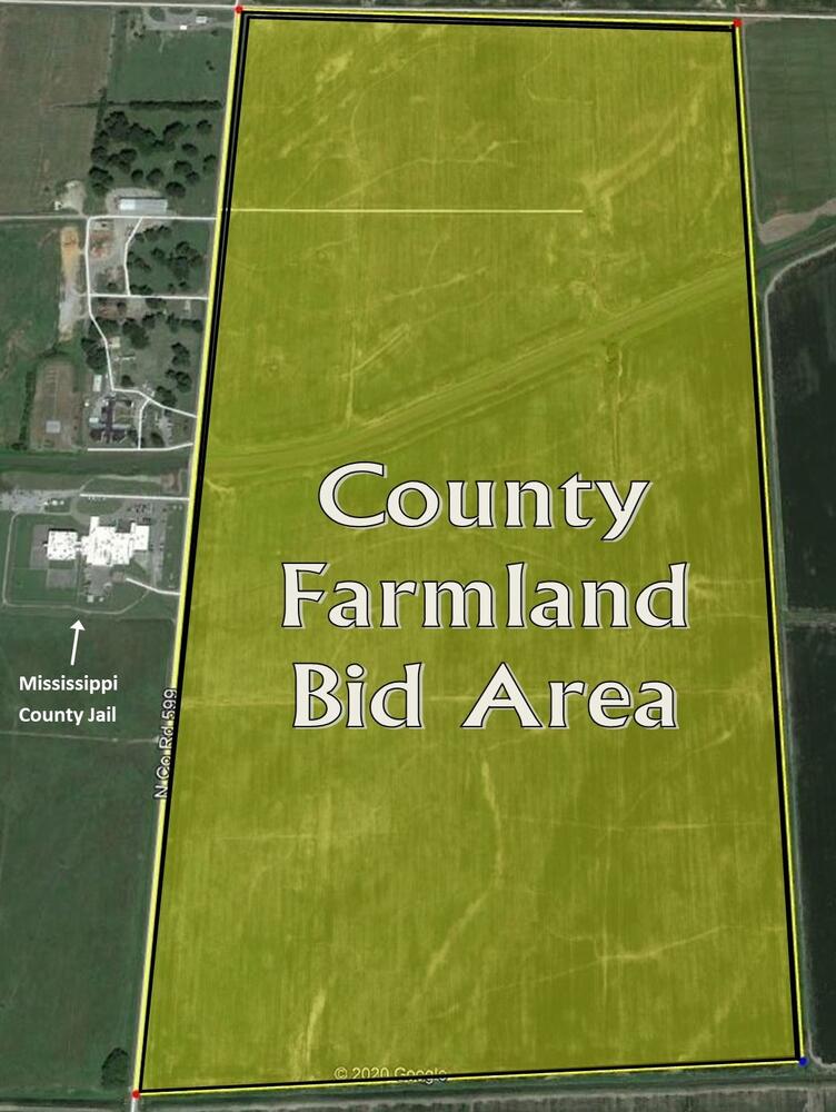County farmland bid area
